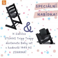 AKČNÍ SET Stokke® Tripp Trapp® židlička + Baby Set