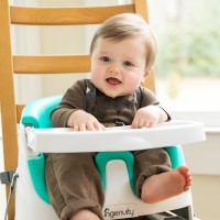 INGENUITY Podsedák na jídelní židli 2v1 Baby Base 6m+, do 22kg