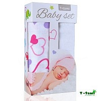 Baby set - 2x bambusová osuška