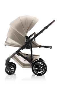 BRITAX Set kočárek Smile 5Z + hluboká korba + autosedačka Baby-Safe PRO + Vario Base 5Z Style