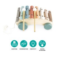 ZOPA Dřevěný tahací xylofon, Xylophone