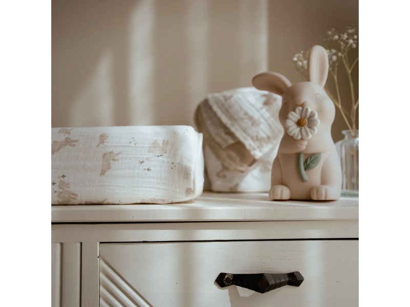 LITTLE DUTCH Potah na přebalovací podložku Baby Bunny