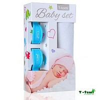 Baby set - bambusová osuška + kočárkový kolíček Baby set - bambusová osuška + kočárkový kolíček
