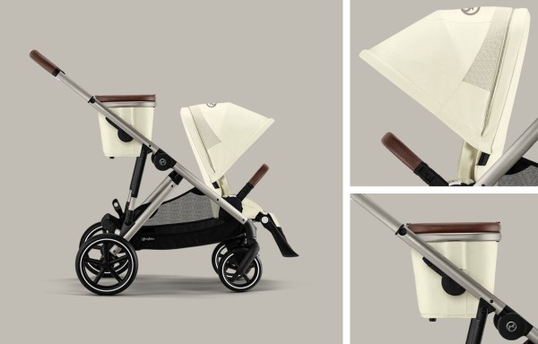 CYBEX Gold GAZELLE S Sportovní/sourozenecký kočárek + DÁREK kód na slevu GOLD10