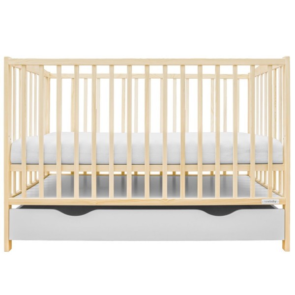 NEW BABY Dětská postýlka se šuplíkem LILLY