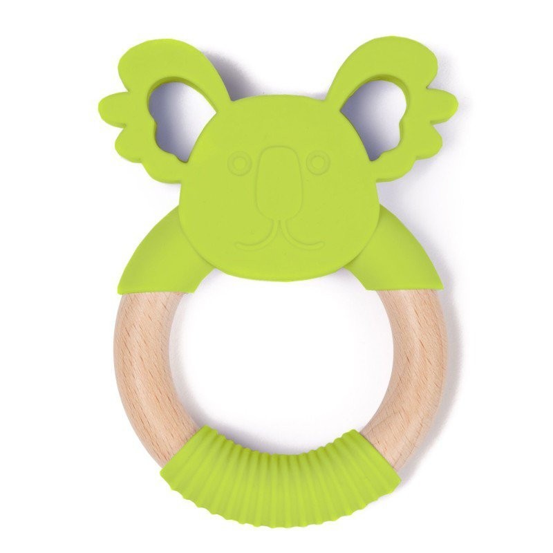 Kousátko B-TEETHER ANIMAL WOOD