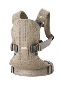 Ergonomické nosítko Babybjorn ONE Grey beige 3D Mesh