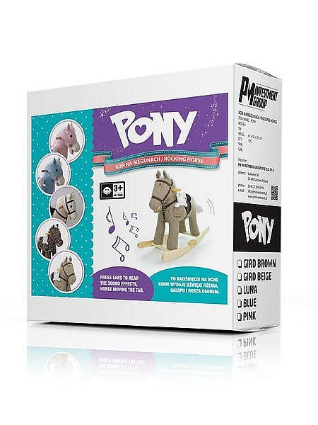 MILLY MALLY Pony Houpací koník s melodií