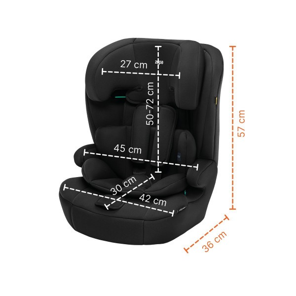 ZOPA Autosedačka Alfa i-Size isofix 76-150 cm