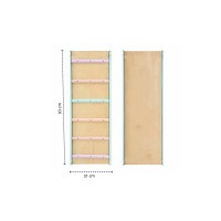 WOODANDHEARTS Montessori piklerová rampa, Small Pastel