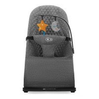 KINDERKRAFT Lehátko houpací Mimi Grey, do 9 kg KINDERKRAFT Lehátko houpací Mimi Grey, do 9 kg