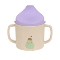 LÄSSIG Hrneček Sippy Cup PP/Cellulose Happy Fruits