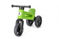 Odrážedlo FUNNY WHEELS Rider Sport modré 2v1, výška sedla 28/30cm nosnost 25kg 18m+ v sáčku