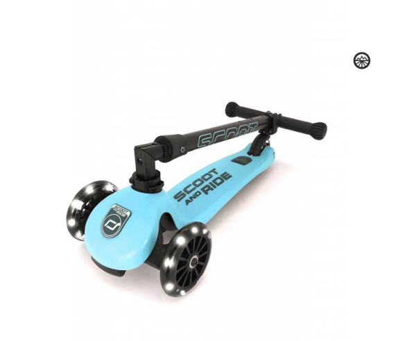 SCOOT & RIDE Koloběžka HIGHWAYKICK 3 LED (3-6 let)