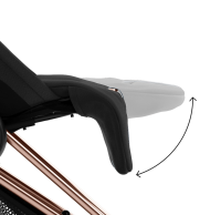 CYBEX COYA Rosegold Golfový kočárek