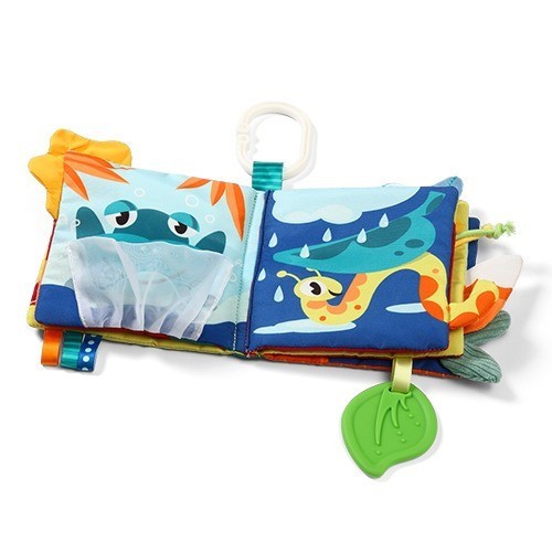 BABYONO Knížka senzorická Forest Trip 0m+