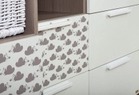 FAKTUM Kombi postýlka Poppi 70x120 , bez vzoru