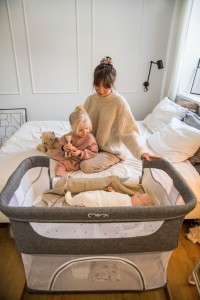 MOMI Postýlka Smart Bed 4v1