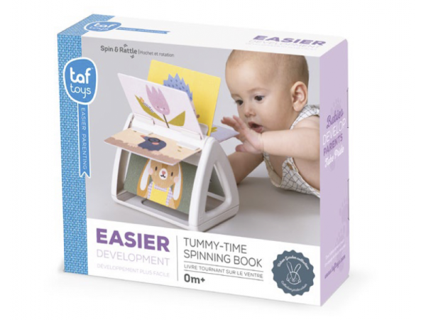 TAF TOYS Otočná knížka Zahrada