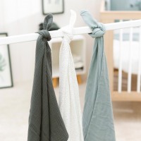 NATTOU Plenky mušelínové 3 ks LA 65x65 cm