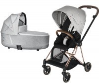 Kočárek CYBEX Mios Seat Pack Fashion Koi 2020 včetně korby, podvozek Mios