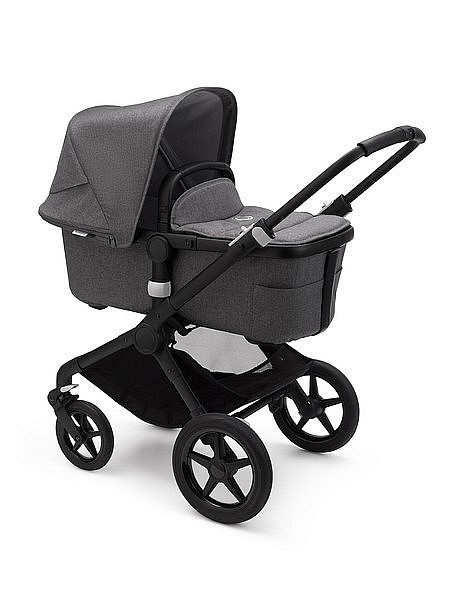 Bugaboo Fox2 complete Black/Grey melange/Grey Melange