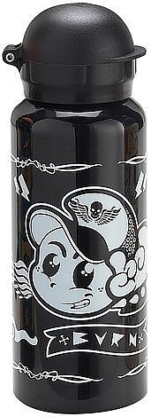 ALU láhev LAKEN Junior 0.45l-černo/bílá