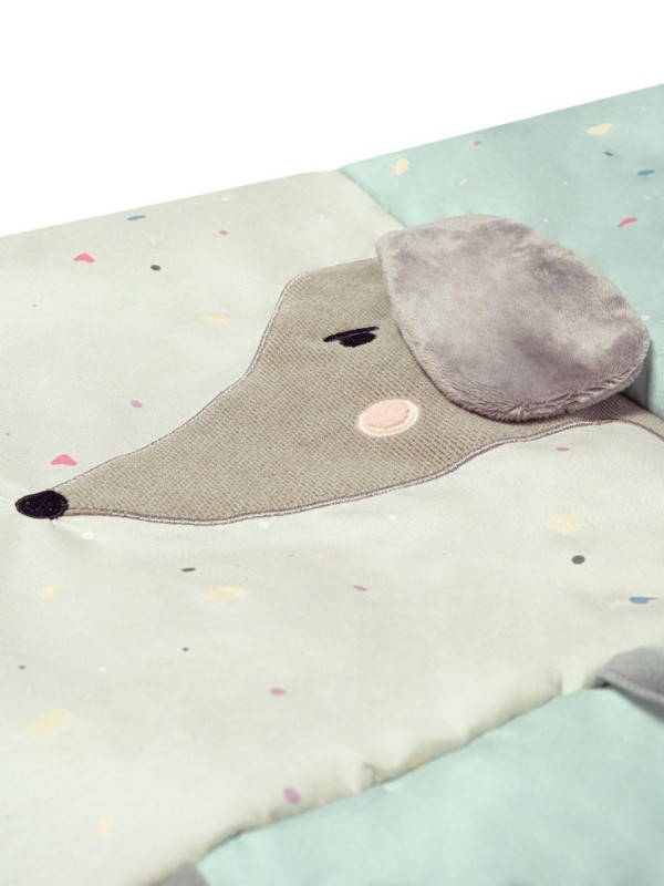 MOMI Hrací deka VOLPI patchwork