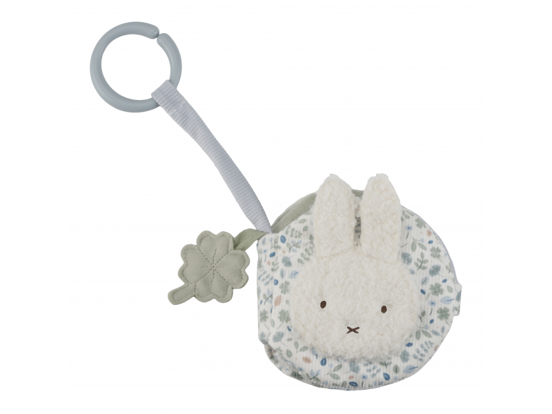 LITTLE DUTCH Závěsná textilní knížka králíček Miffy