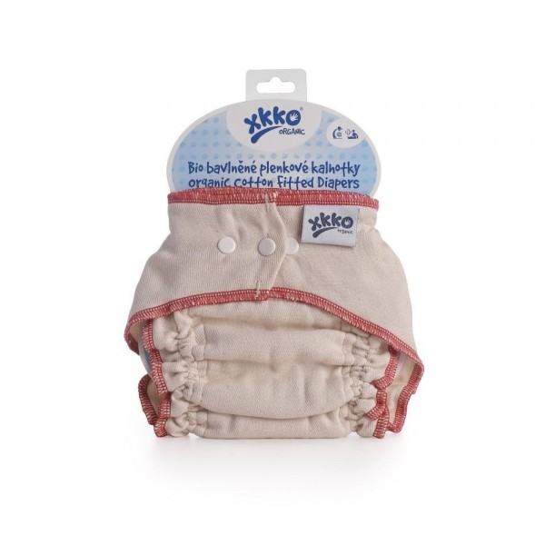 KIKKO Plenkové kalhotky XKKO Organic - Natural