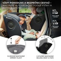 KINDERKRAFT Autosedačka I-360 i-Size 40-150 cm