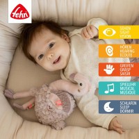 BABY FEHN Pomůcka na spaní chameleon z kolekce Lazy, Crazy & Pink