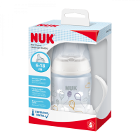 NUK FC lahvička na učení s kontrolou teploty, 150 ml