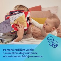 CANPOL BABIES Senzorická knížka PANDA BabiesBoo