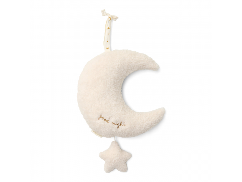 LITTLE DUTCH Hudební měsíc Newborn Naturals