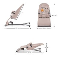 KINDERKRAFT Lehátko houpací Mimi do 9 kg