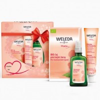 WELEDA Mama set Olej 100ml + balzám 25g + čaj 40g Dárkové balení