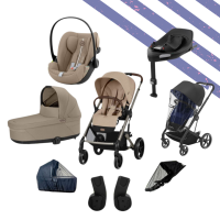 CYBEX Akční set BALIOS S LUX + Hluboká korba + EMITEX pláštěnka 2v1 + ZOPA univezrální moskitiéra na korbu a sporťák + autosedačka Cybex CLOUD G I-SIZE PLUS + Cybex BASE G + adaptéry na autosedačku 2024