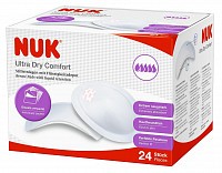 NUK Prsní polštářky Ultra Dry Comfort 24ks