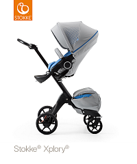 Stokke® Xplory® V5 kočárek Black Athleisure