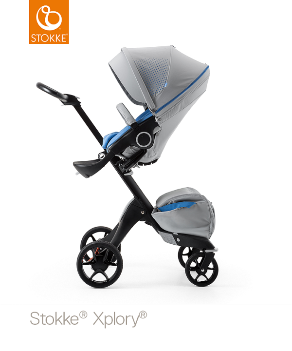 Stokke® Xplory® V5 kočárek Black Athleisure