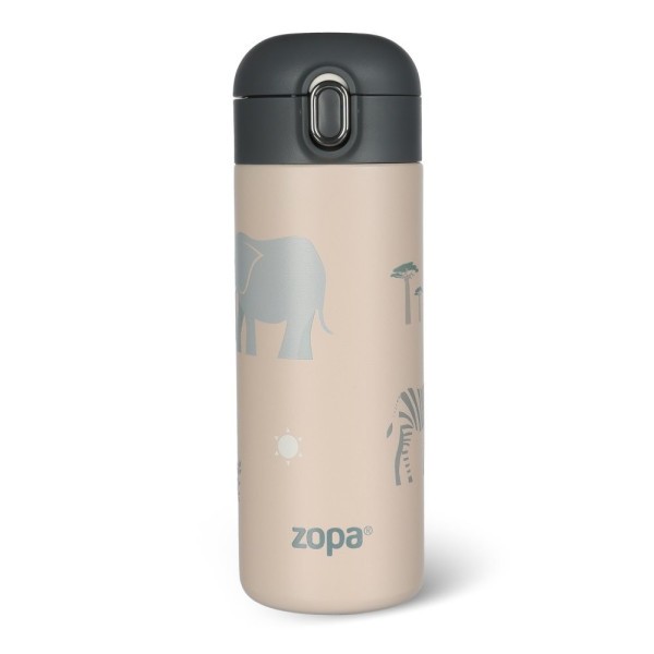 ZOPA Termoska na tekutiny s brčkem 400 ml