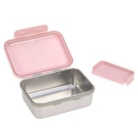 Lässig Krabička na svačinu Lunchbox Stainless Steel