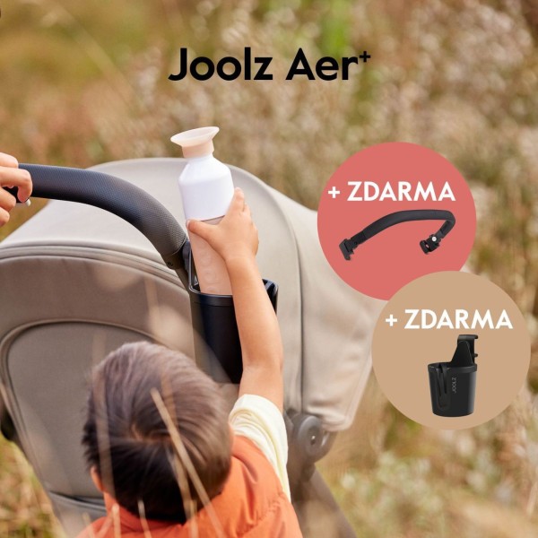 JOOLZ AER+ kočárek SADA madlo a držadlo na nápoj