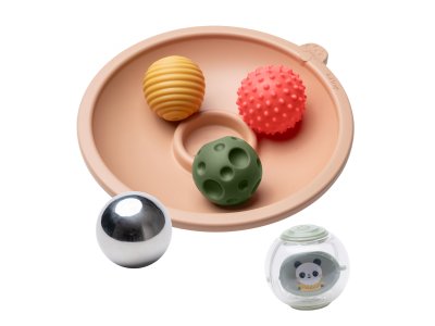 Mísa s míčky pro hru na bříšku