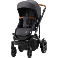Set kočárek Smile 4 + hluboká korba + autosedačka Baby-Safe Core, Midnight Grey - Midnight Grey