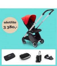 AKČNÍ SET Bugaboo ANT ALU/BLACK-NEON RED