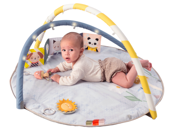 TAF TOYS Hrací deka s hrazdou Bloom