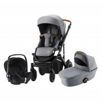 Set kočárek Britax Smile III + hluboká korba + autosedačka Set kočárek Britax Smile III + hluboká korba + autosedačka