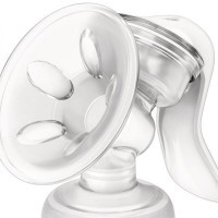 PHILIPS AVENT Odsávačka mateřského mléka Natural se zásobníkem 125 ml + AQUAINT 500 ml